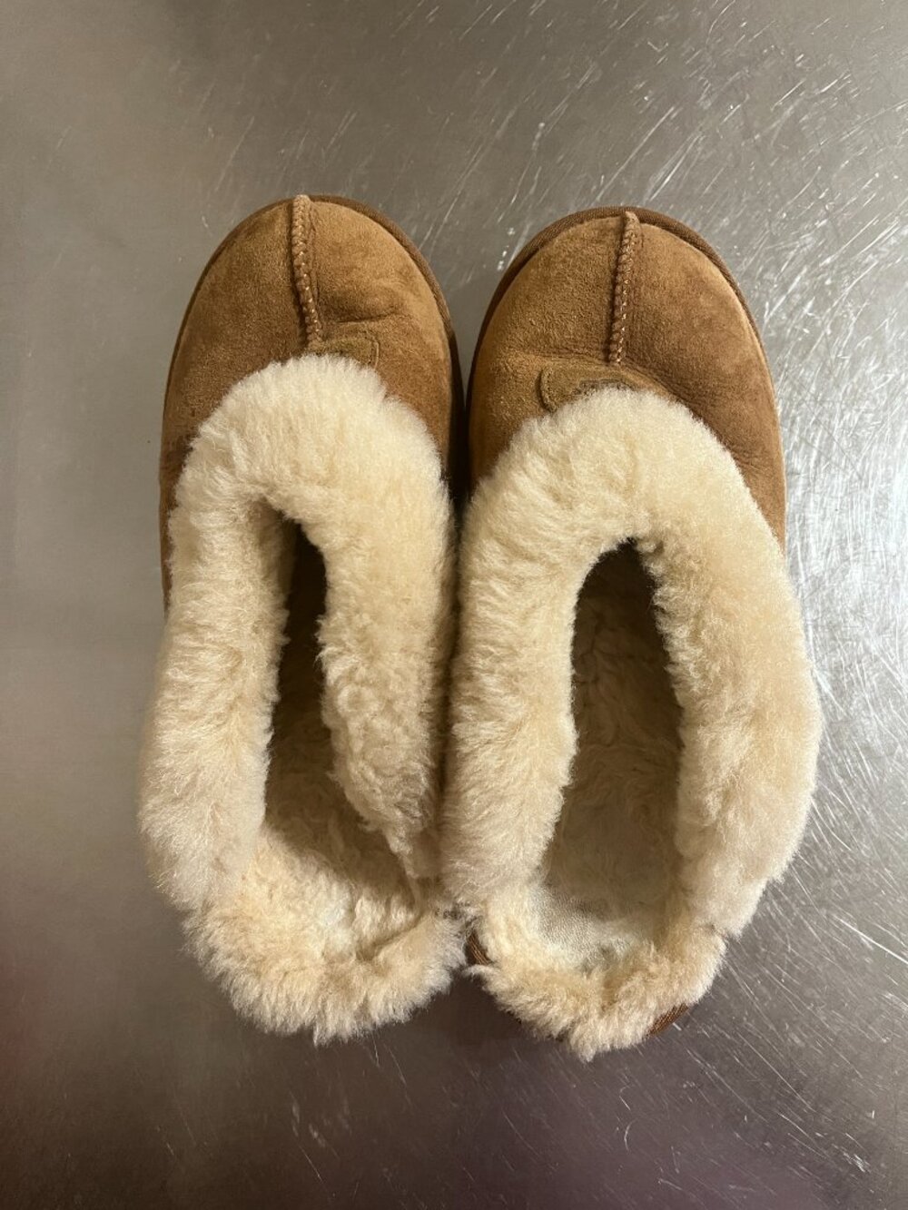 UGG Chestnut Coquette Fluppy Slippers Size US 9 - Picture 3 of 8